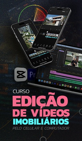 Capa do curso Edição de Vídeos Imobiliários