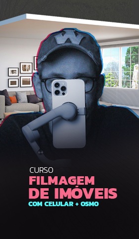 Capa do curso Filmagem de Imóveis com celular e Osmo