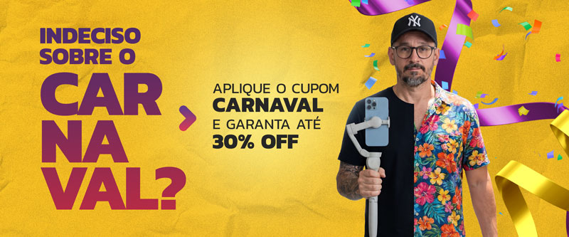 Banner Promoção Carnaval
